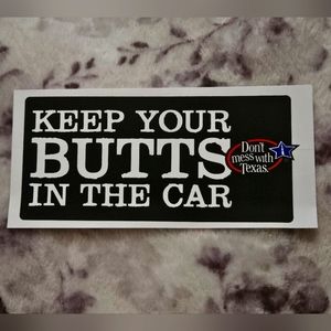 ⚠️Free bundle item- funny bumper sticker